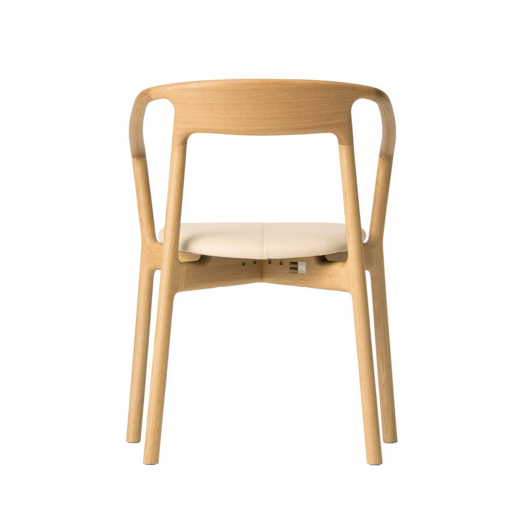 Korento Armchair (Upholstered Seat) - 4