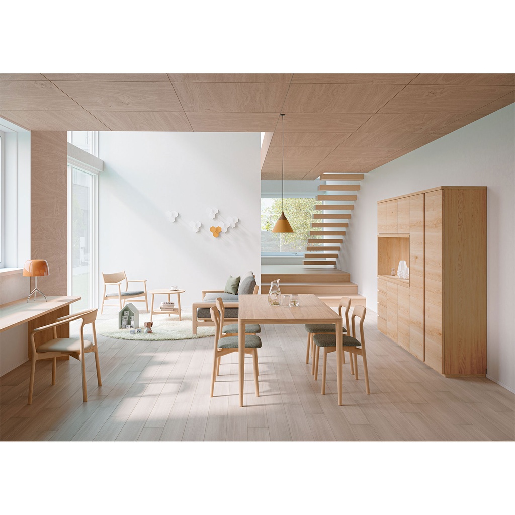 Korento Armchair (Wooden Seat) - 9