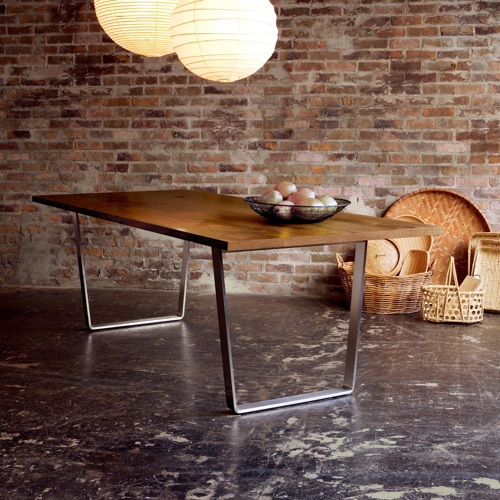 SLED Dining Solid Wood Table (S) 3