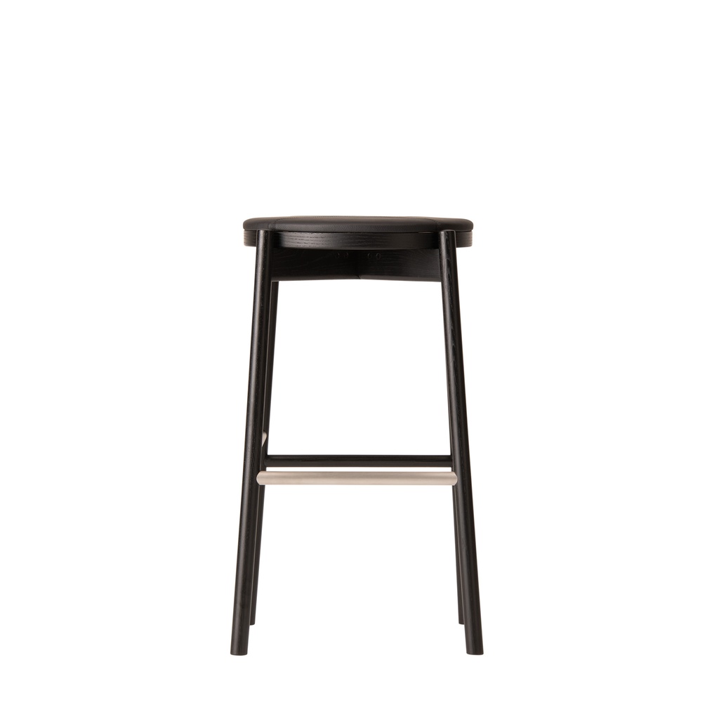 Kotan High Stool (Upholstered Seat) - 2
