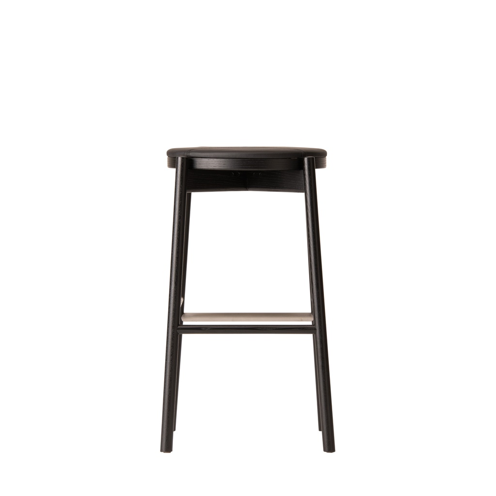 Kotan High Stool (Upholstered Seat) - 4