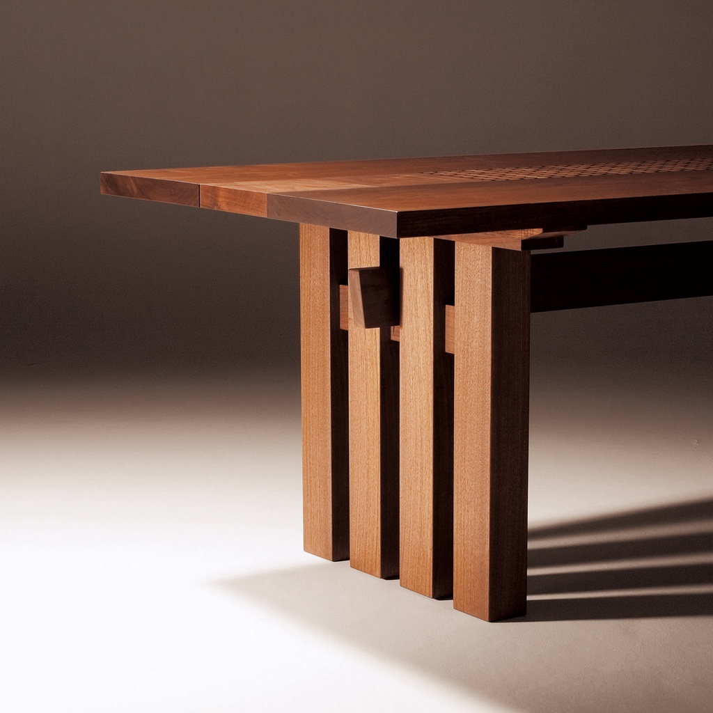 IPPONGI Table Nakakiori Top Square pillar Legs 5