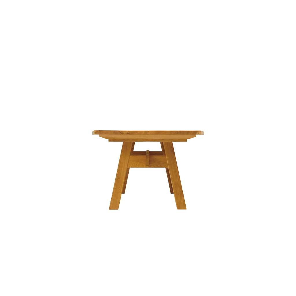 IPPONGI Table Book-Match Two Panel Top Turret Legs 2