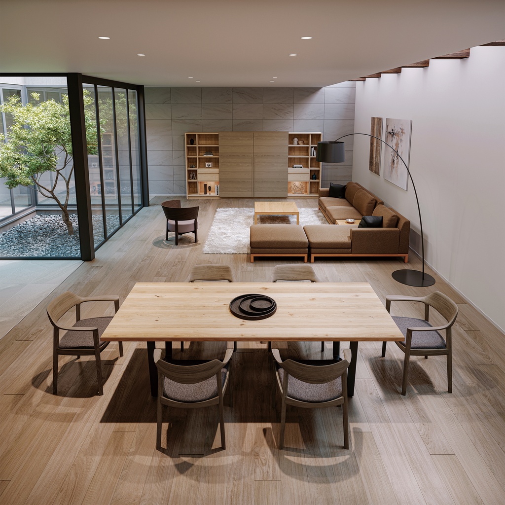 Sled Solid Wood Table - 6