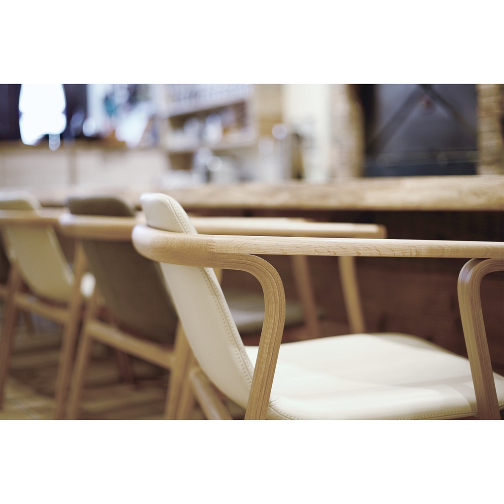 Splinter Armchair (Upholstered Seat) - 11