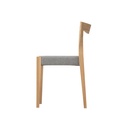 SPIN Dining Stacking Chair(Uphostered Seat) 2
