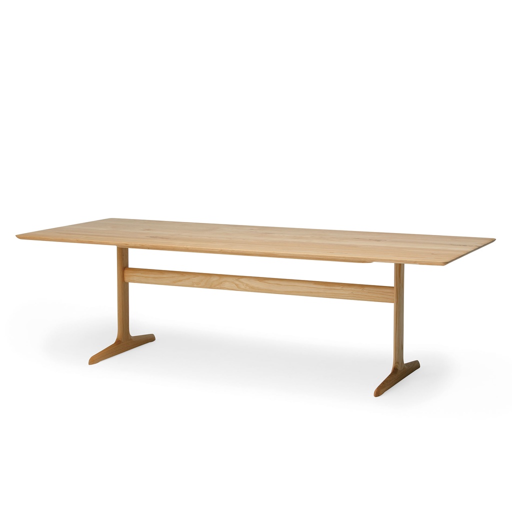 Wing Lux Trestle Solid Wood Table 210×95 - 7