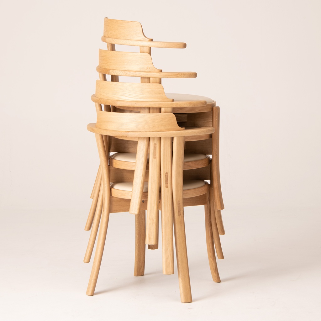 RUNT OM Chair (Solid Wood Seat) 8