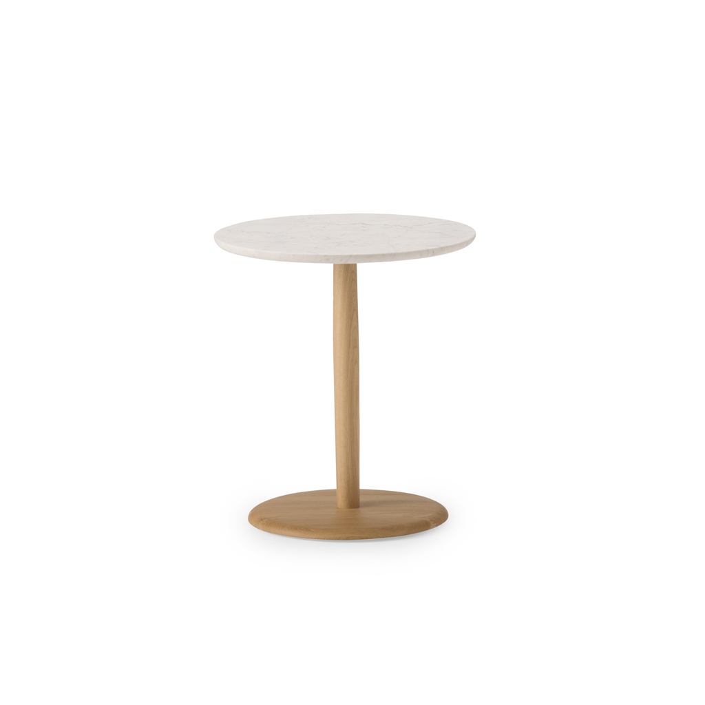KAMUY LUX Living Round Side Table 45 (marble) 2