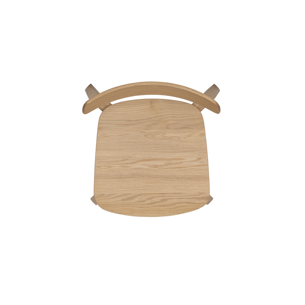 AATOS Dining Stacking Chair (Wooden Seat) 4