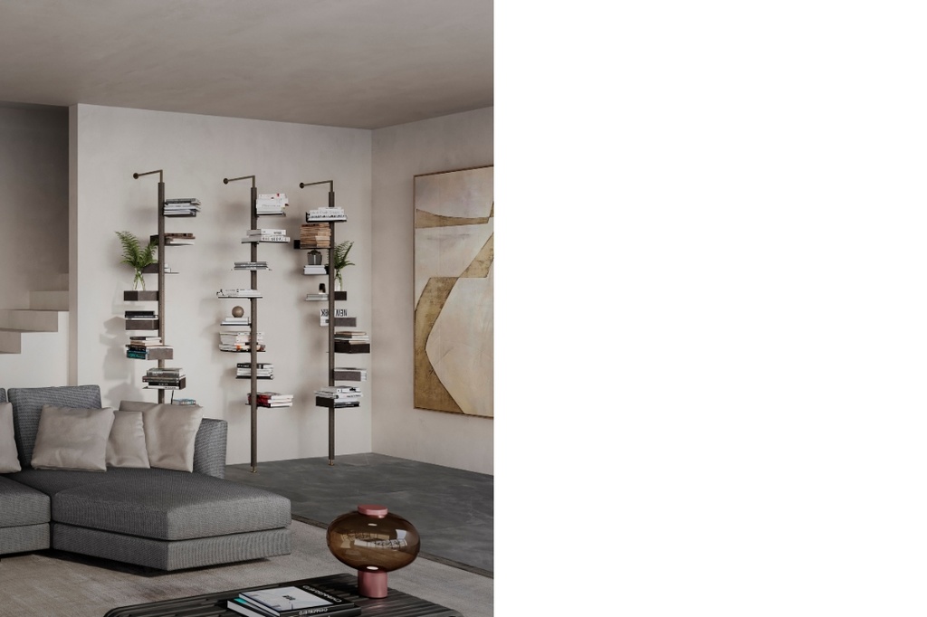 Octagon Bookcase — View 06