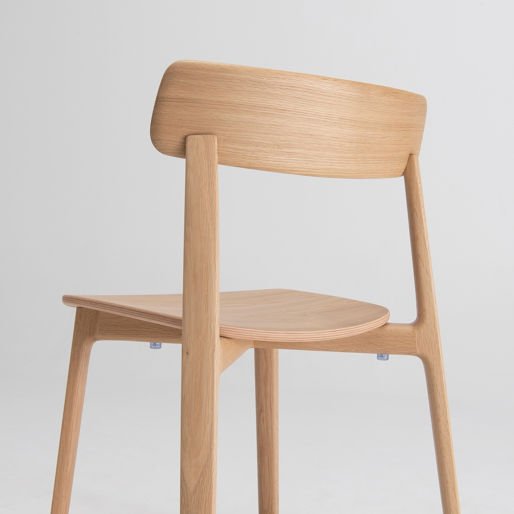 Aatos Stacking Chair (Wooden Seat) - 6