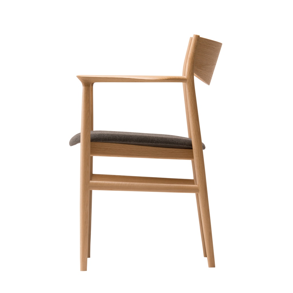 KAMUY LUX Dining Armchair (Upholstered Seat) 2