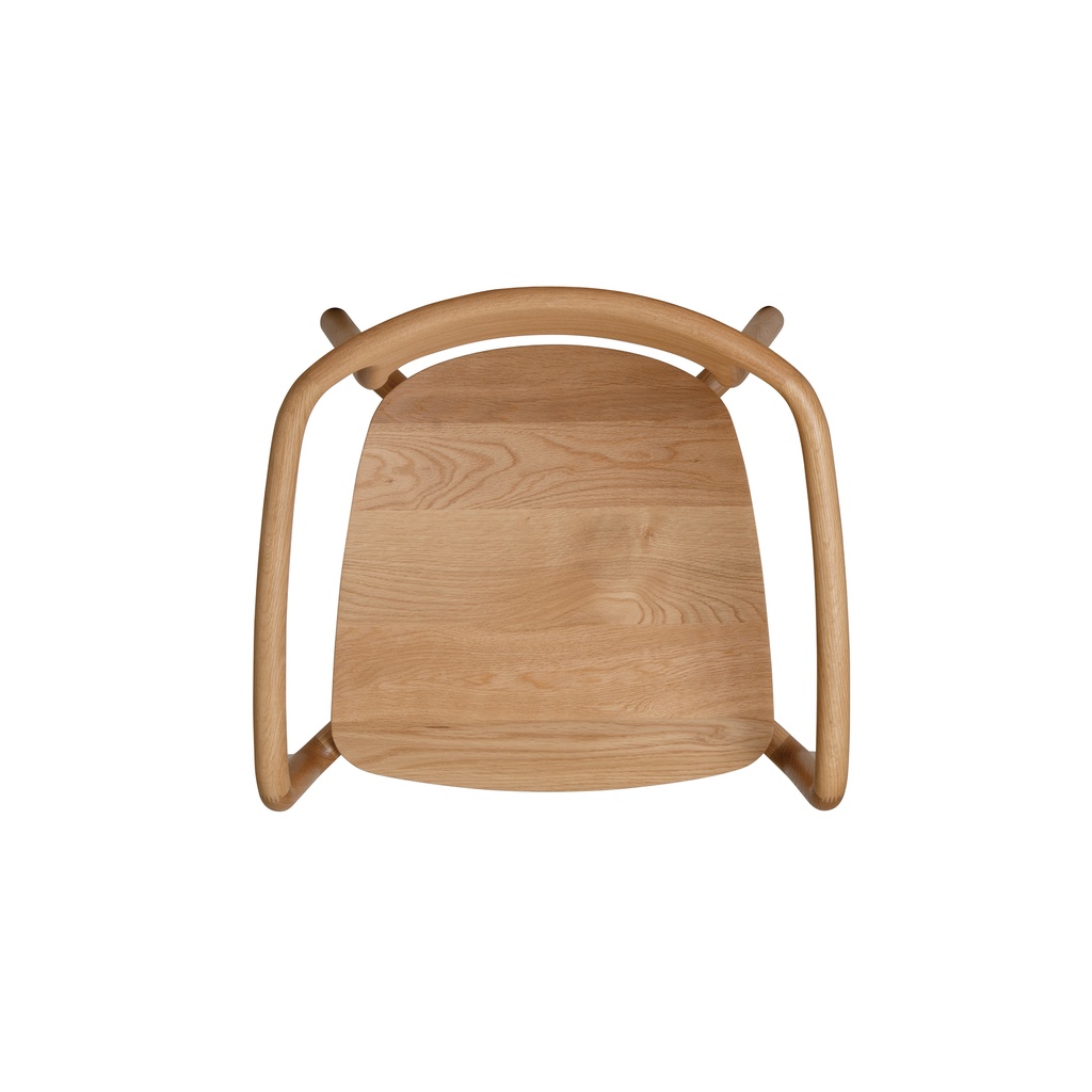 KORENTO Dining Armchair (Wooden Seat) 4