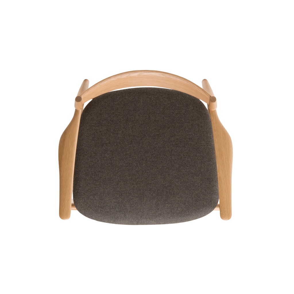 Kamuy Lux Armchair (Upholstered Seat) - 5