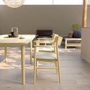 Kamuy Lux Armchair (Wooden Seat) - 9
