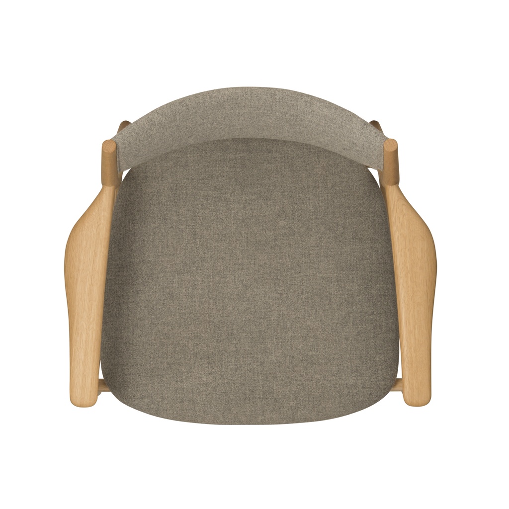 Kamuy Lux Easy Chair (Upholstered Back) - 5