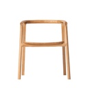 SPLINTER Dining Armchair (wooden seat) 1