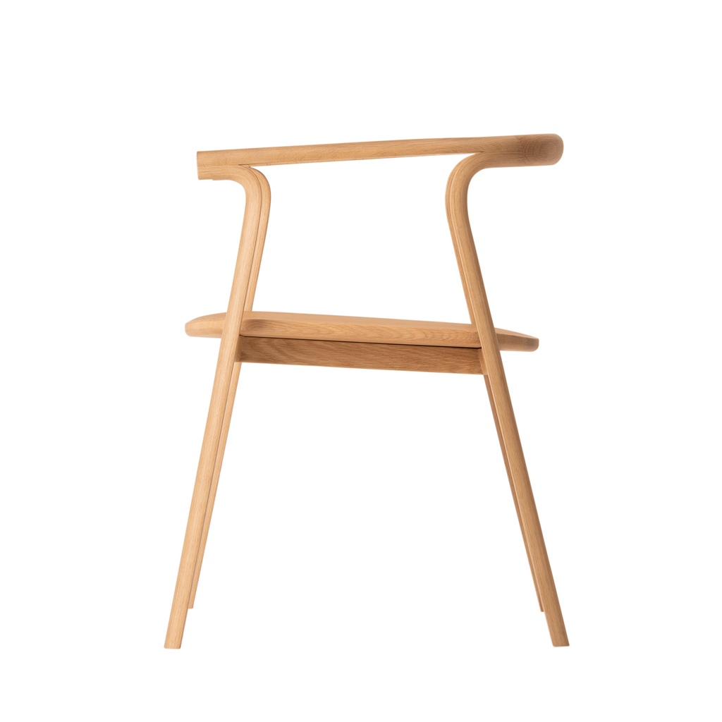 SPLINTER Dining Armchair (wooden seat) 2
