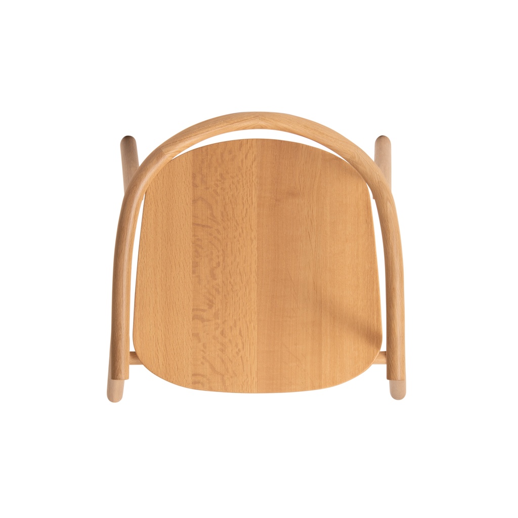 SPLINTER Dining Armchair (wooden seat) 4