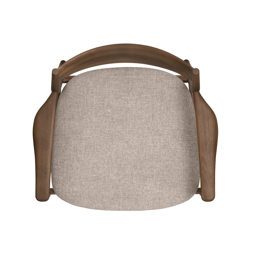 Kamuy Lux Easy Chair (Wooden Backrest) - 10