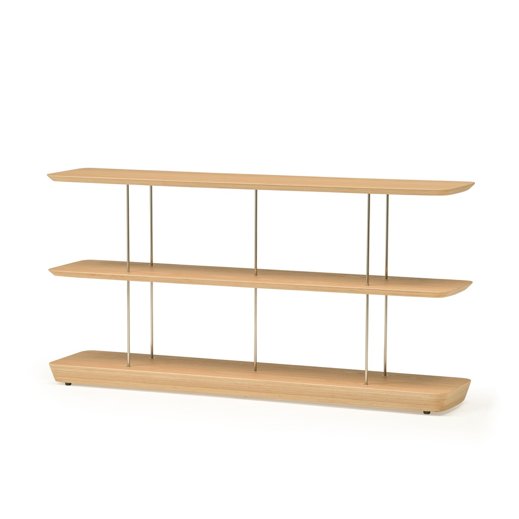 [BNR-17930] Mola Lux Shelf (W:1200mm D:350mm H:450mm, Japanese Oak)