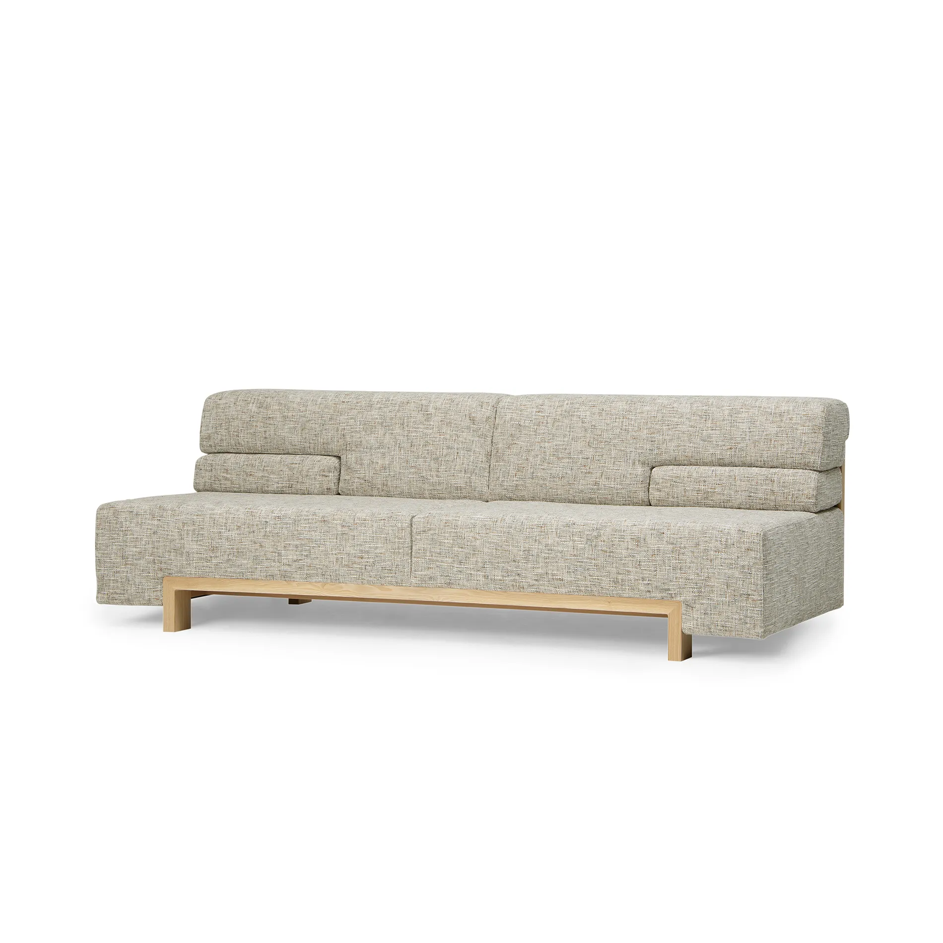 [BNR-4137] Atilla Lux Sofa (W:2130mm D:920mm H:720mm SH:400mm AH:515mm, Japanese Ash, CL1)