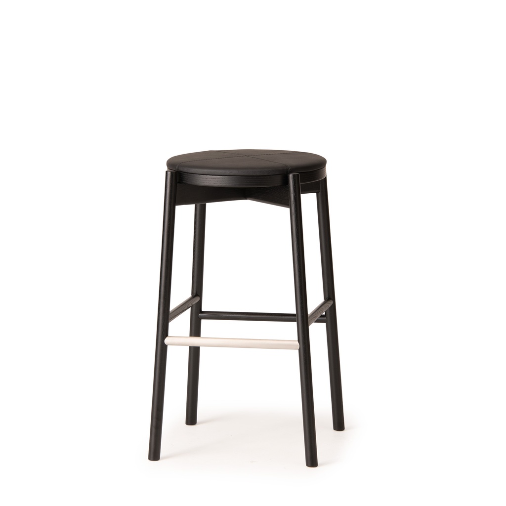 [CH-ST-00056] KOTAN High Stool (upholstered seat) (F1)