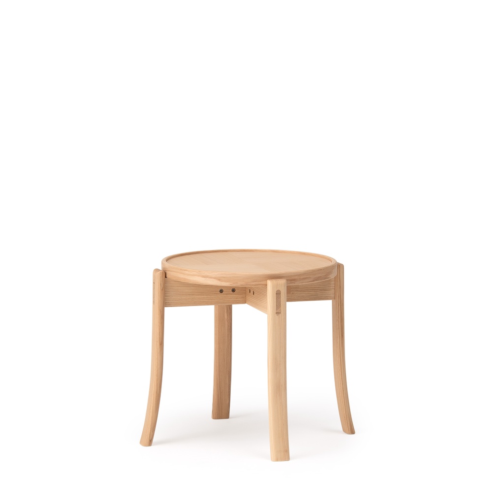 [CH-ST-00163] RUNT OM Stool (Wooden Seat) (Japanese Ash)