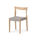 Spin Stacking Chair (Upholstered Seat)