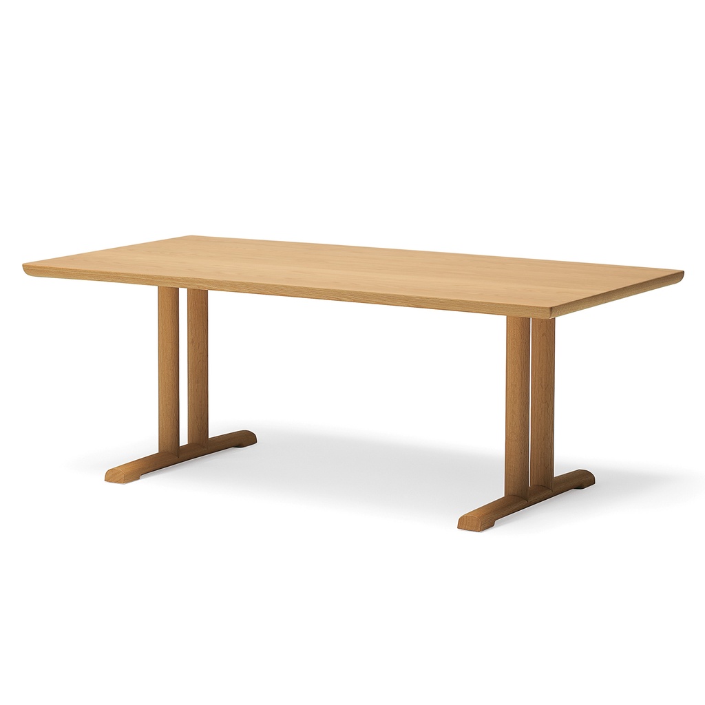[BNR-14833] TL Table (W:1400mm D:700mm H:680mm/710mm/740mm H1:645mm/675mm/705mm, Japanese Ash)