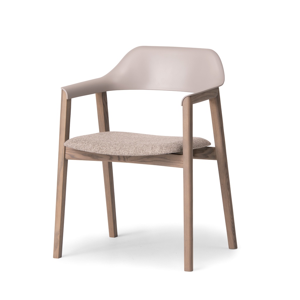 [BNR-15357] Ten Armchair AB (Upholstered Seat) (Japanese Ash, CL1)