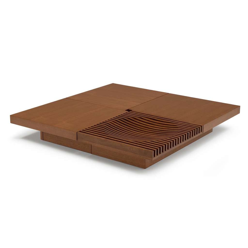 [CH-LT-00004] BARRINGER Slide Table CR (Japanese Oak, Slide Table CR 120x120 / 120×120 H — W:1200mm D:1200mm H:205mm(H:300mm))