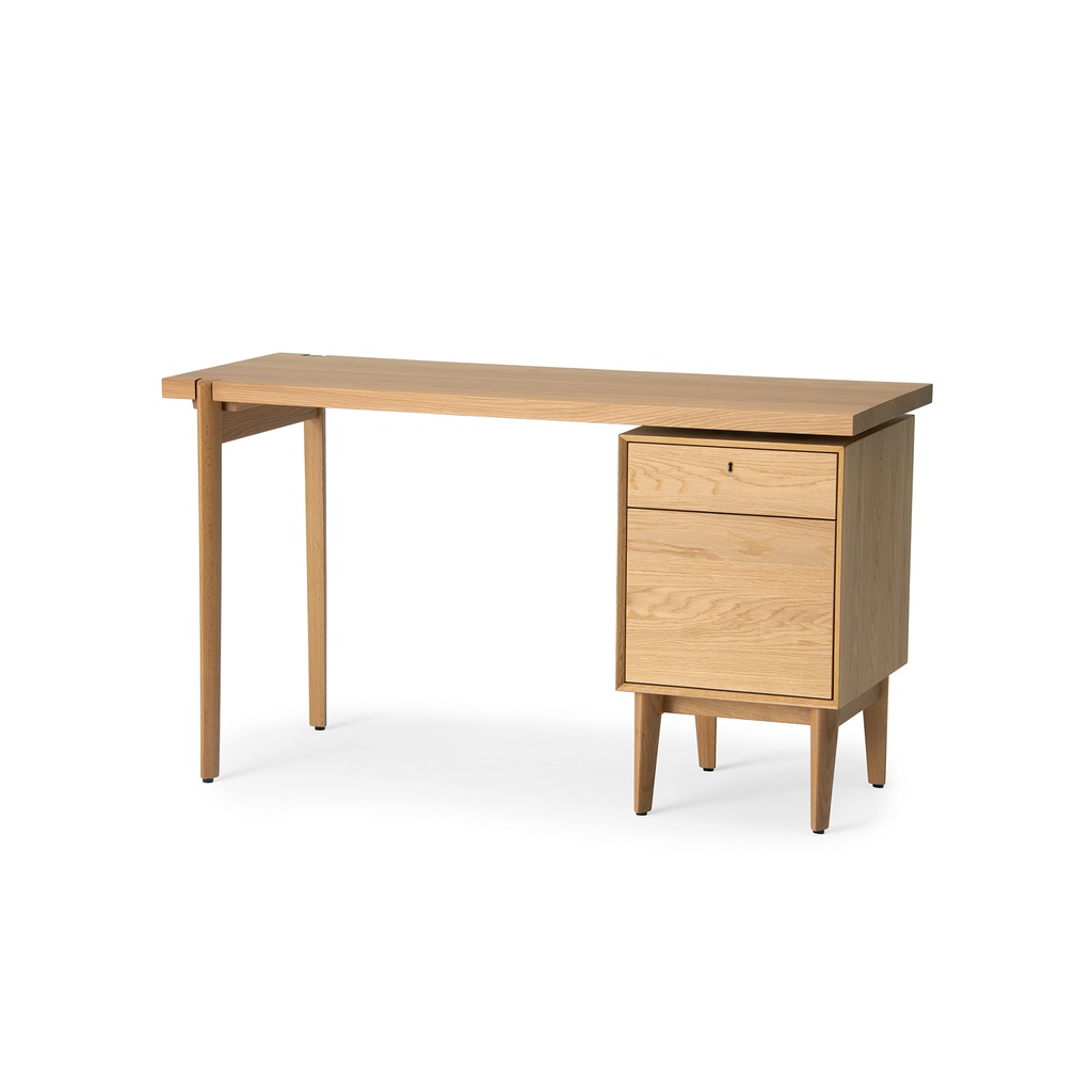 [CH-DK-00004] WING LUX Desk 125 (Japanese Oak)