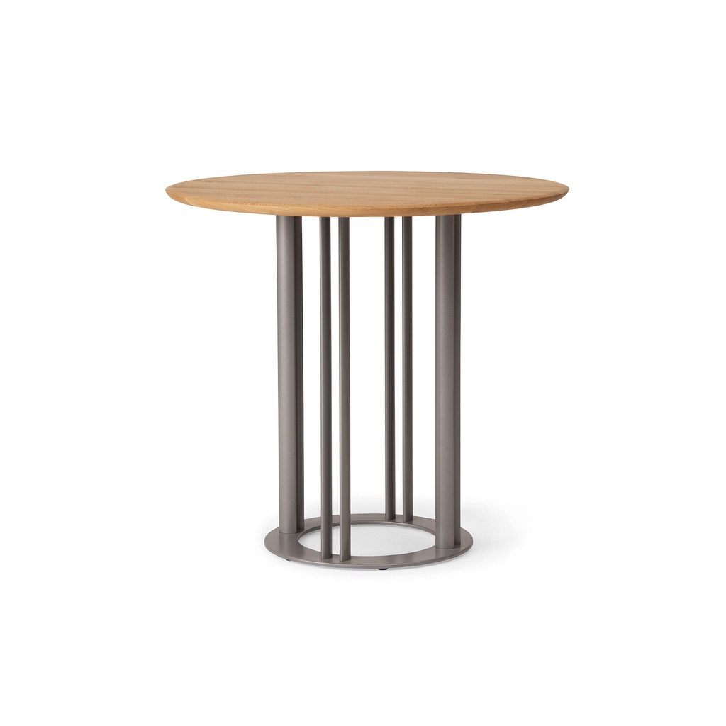 [CH-HT-00003] RB TABLE Round High Table (Japanese Ash, Round Wood High Table 240 / φ240 H — DIA:2400mm H:1000mm(H:1100mm) H2:960mm(H:1060mm))