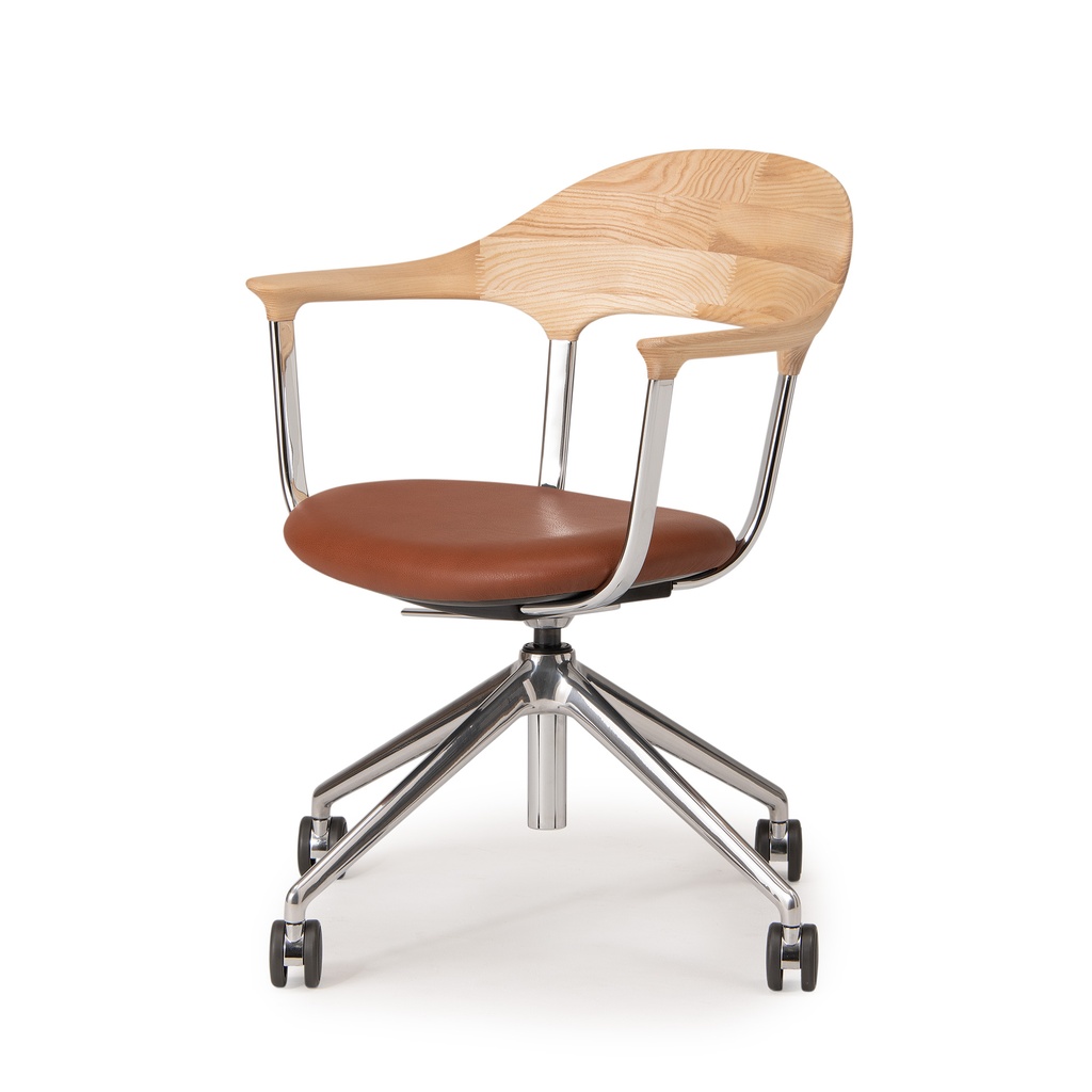 [BNR-16536] Four Chair (Japanese Ash C-SL, Fabric)