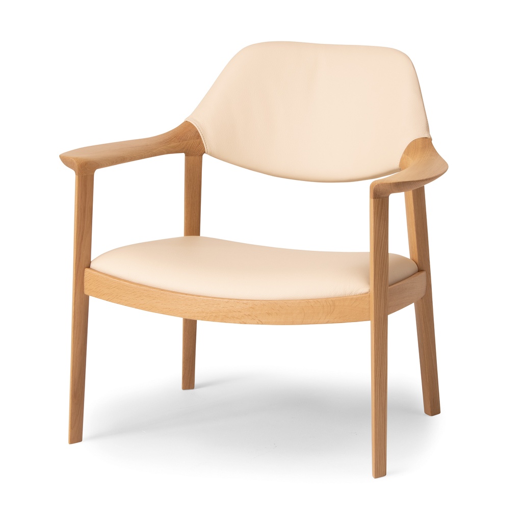 Wing Lux Lounge Armchair (Japanese Oak, F1)