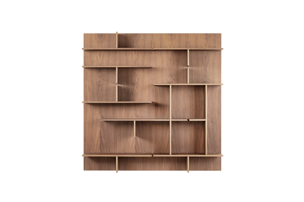 [PC-BENURRI-19050] Maze Bookcase (Wall Bookcase · NarrowW: 64 - D: 25 - H: 128)