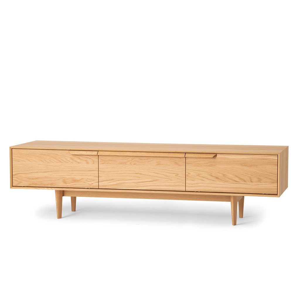 [BNR-17762] Wing Lux Lowboard (W:1600mm D:515mm H:490mm, Japanese Oak)