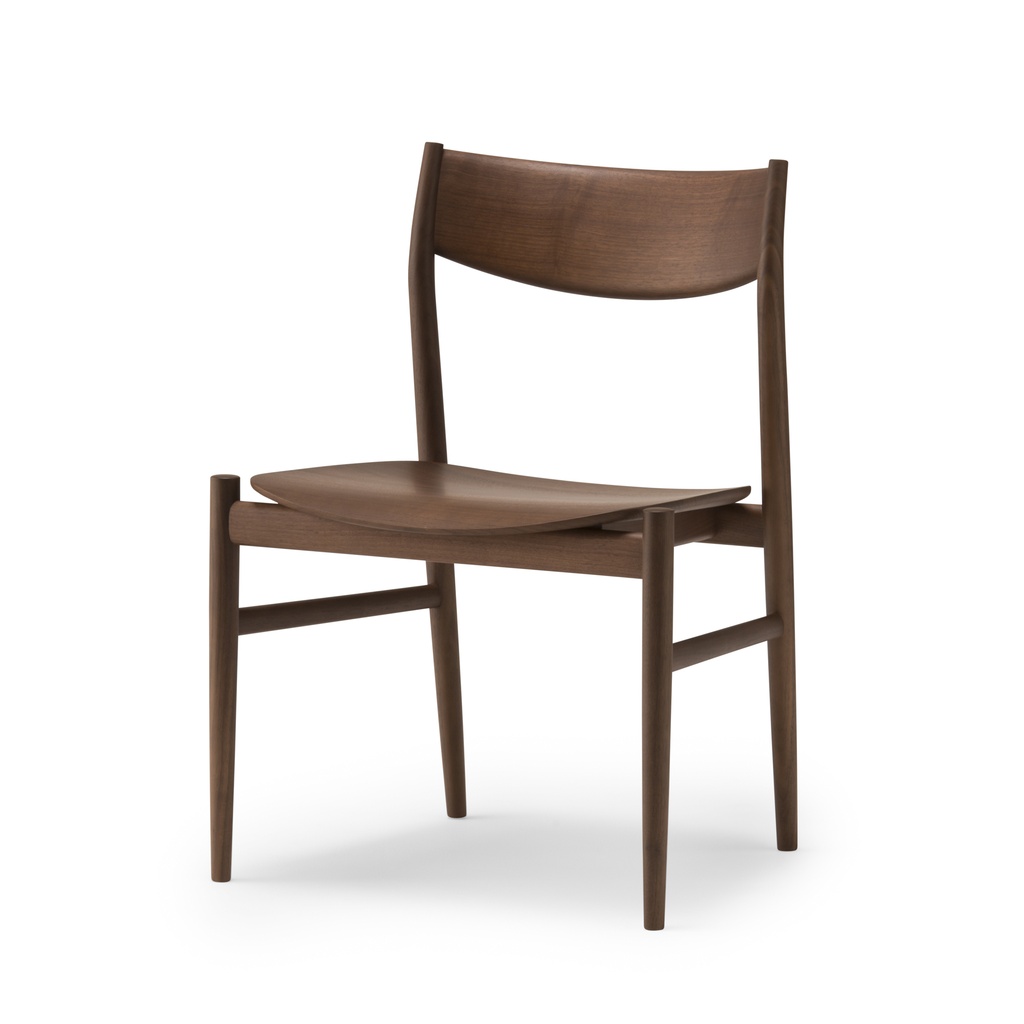 [BNR-4817] Kamuy Lux Side Chair (Wooden Seat) (Japanese Oak)