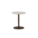 Kamuy Lux Round Side Table 45 (Marble)